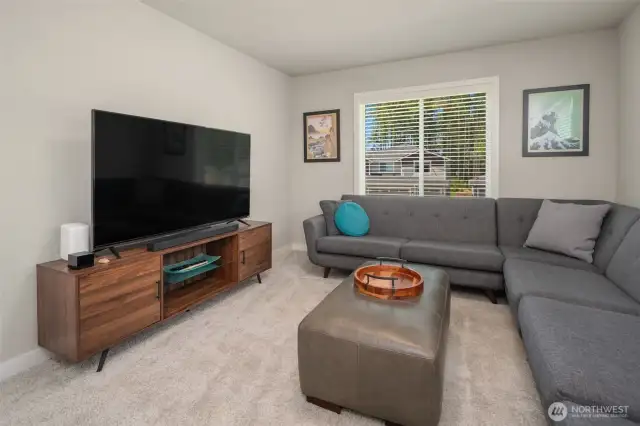 Upstairs bonus room.