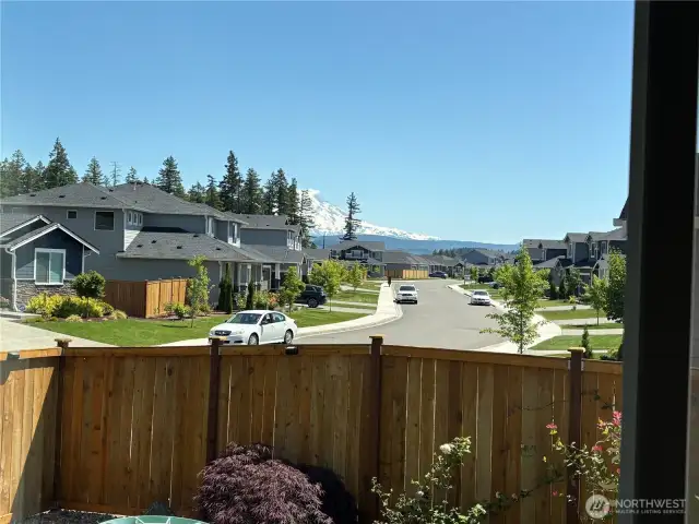 Lovely mountain view.