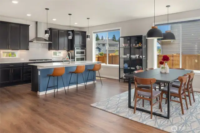 Open floor plan.