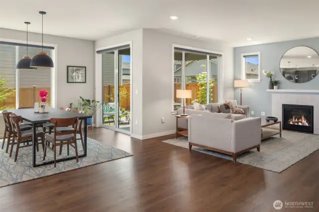 Bright and comfortable great room!