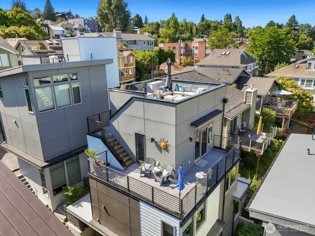 Standalone residence with decks for every occasion.