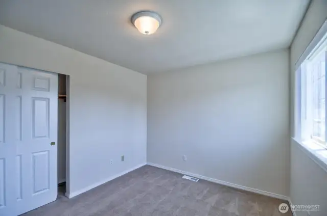 Bedroom at front of home on second floor