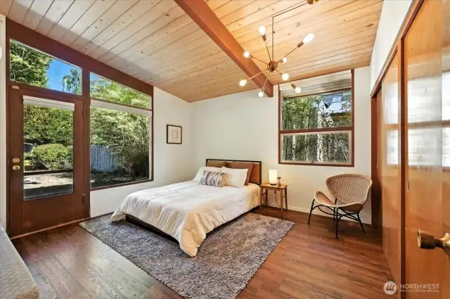 3rd bedroom tucked away on the main floor for maximum privacy.