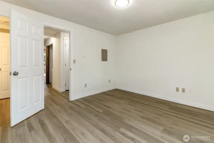 Bedroom with Large Closet and Linen Closet
