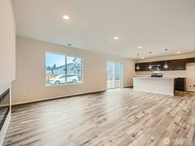 Photo is of the same model home in a different community