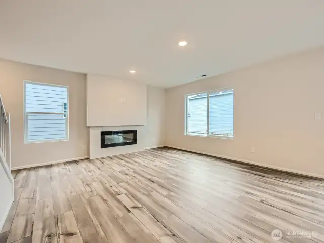 Photo is of the same model home in a different community