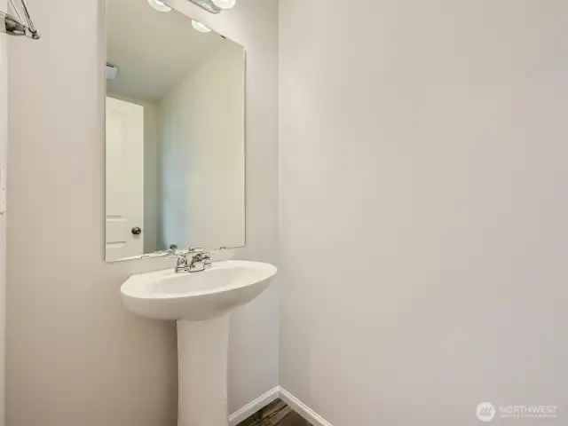 Photo is of the same model home in a different community
