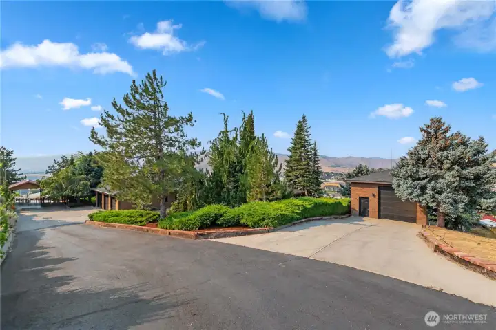 Heated driveway