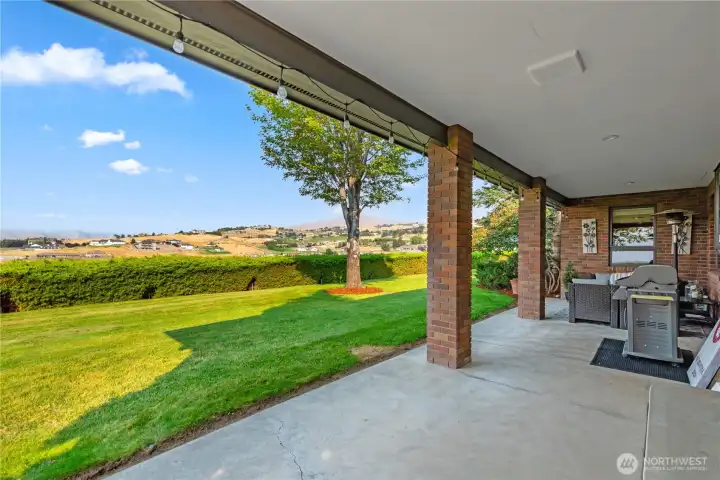 Covered patio