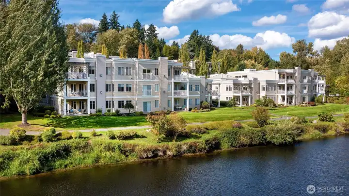 Welcome home to the hidden gem that is Riverfront Landing. Your home is the bottom left corner unit.