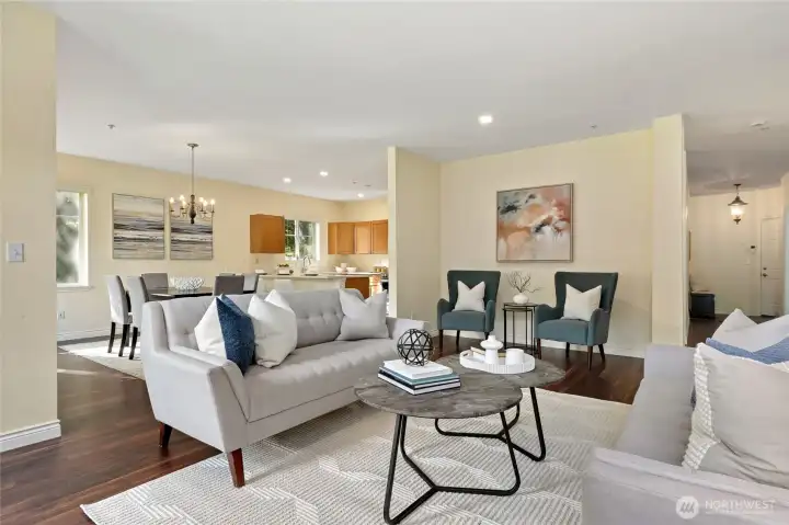 Living room.