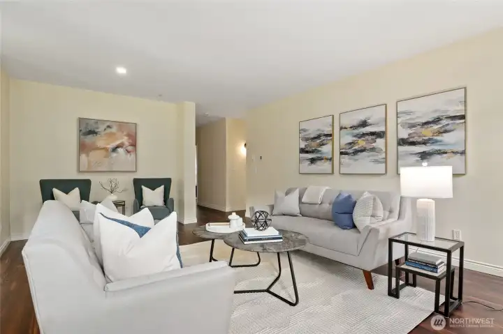 Living room.