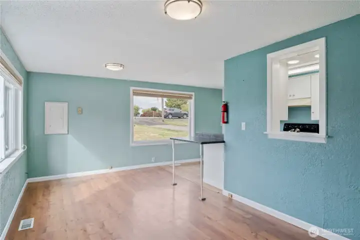 Dining Room with Lots of Natural Light