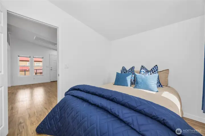 Bedroom #2 no closet