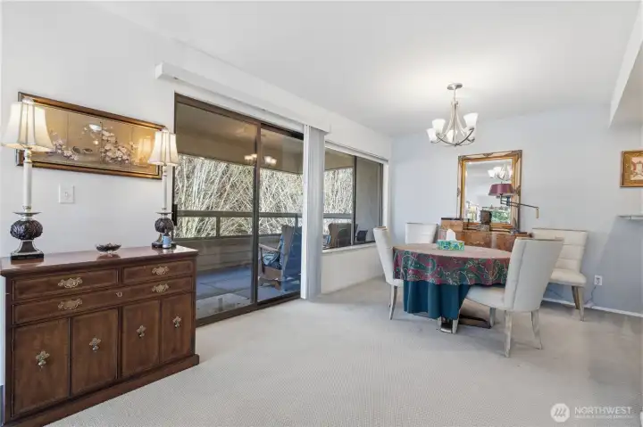 Transition area to living room