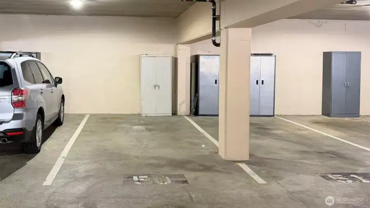 Parking lot 50 and 51 come with the property