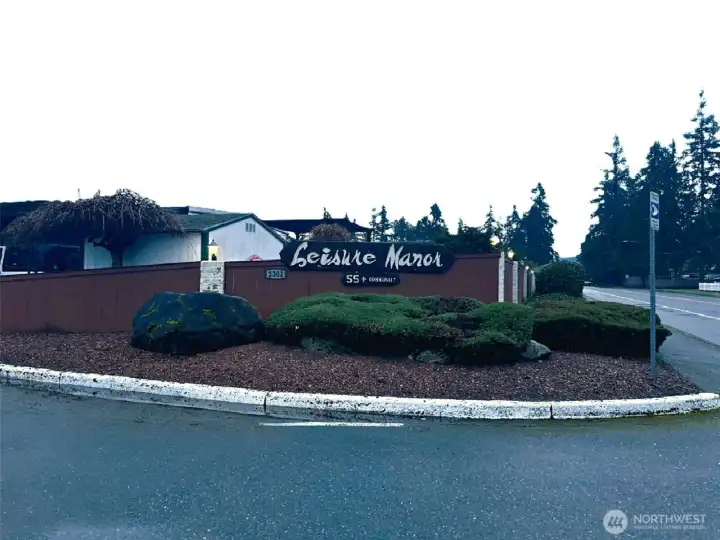 one of the community entances