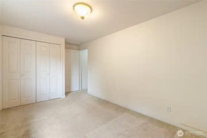 3rd bedroom at the end of the hallway.