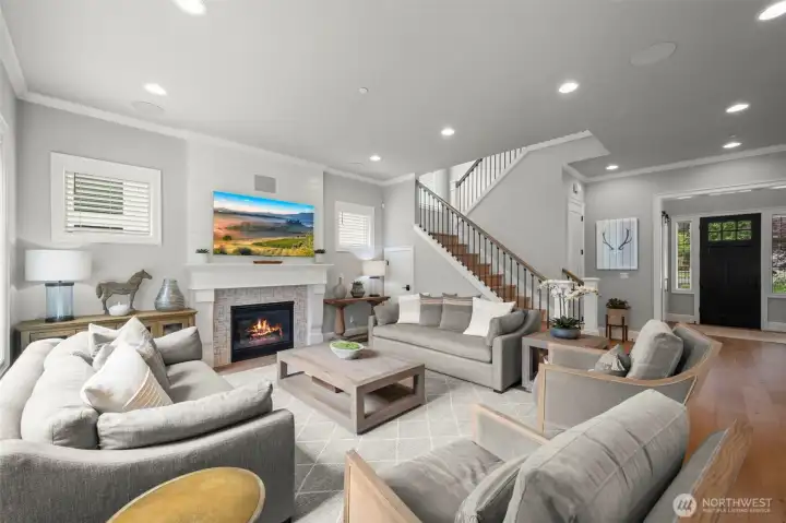 Welcoming living room with plenty of space to gather