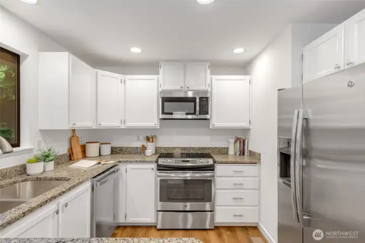 Stainless steel appliances