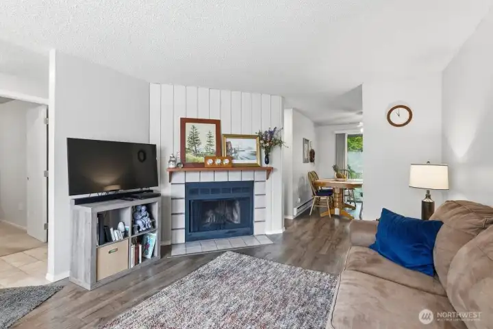 Wood Burning Fireplace t