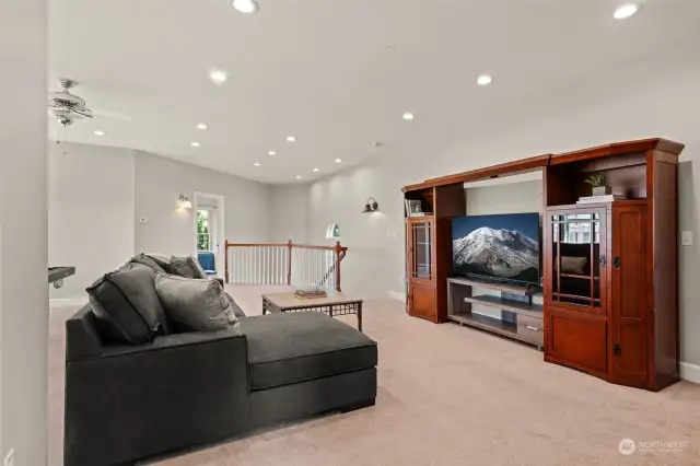 Family room upper level