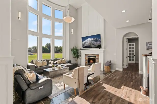 Sunken main living room