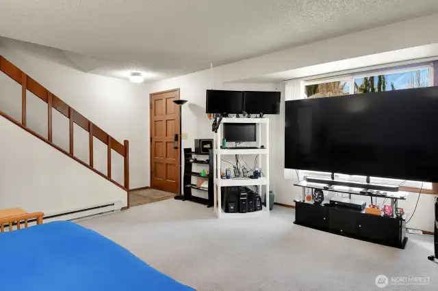 Unit A - Living Room & Entry.