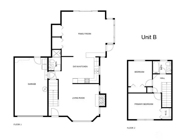 Unit B - Floor Plan.
