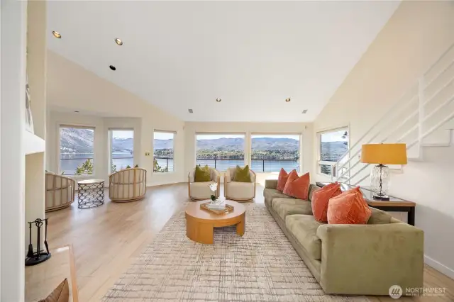 Light bright and welcoming.