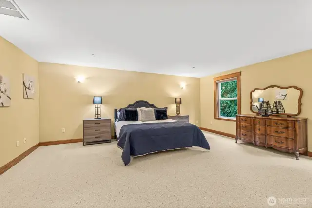 Downstairs primary bedroom.