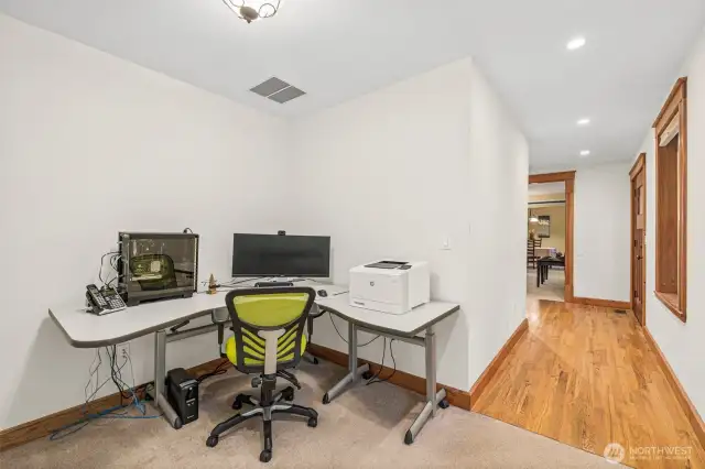 Downstairs office