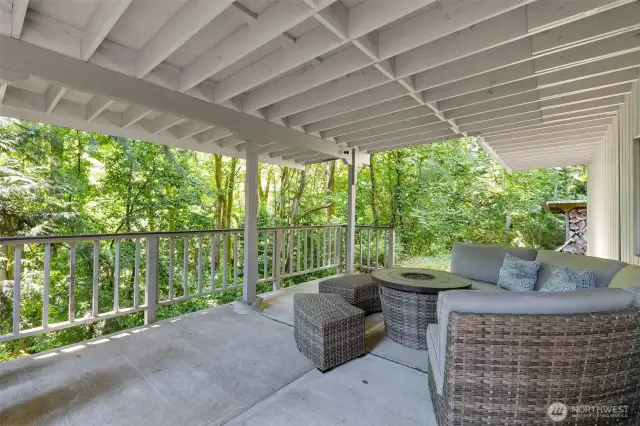 Covered Patio Area Downstairs