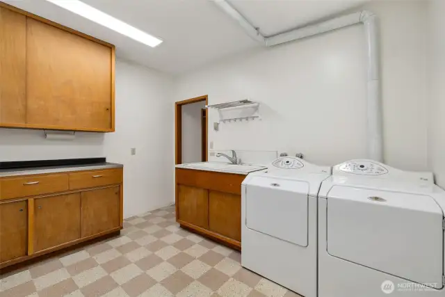 Spacious Laundry Room