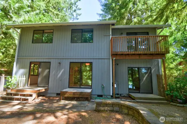 Back of house.