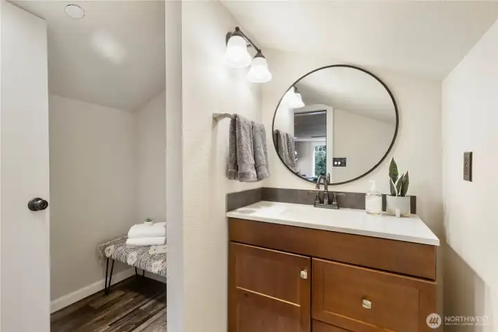 Upper bathroom