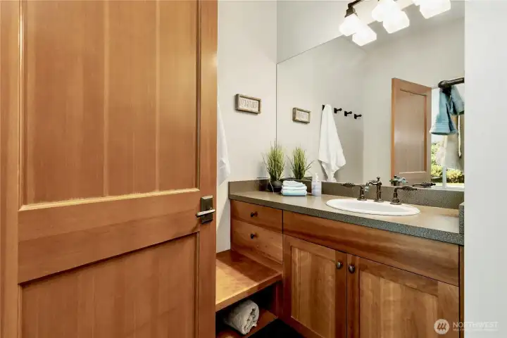 Pool dressing room