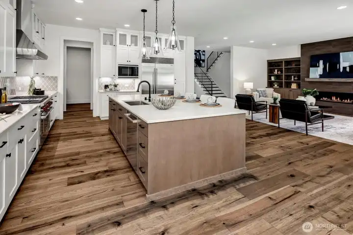 *Home under construction - this is an example of finishes.