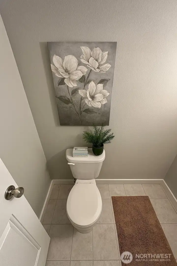 Private toilet room too.