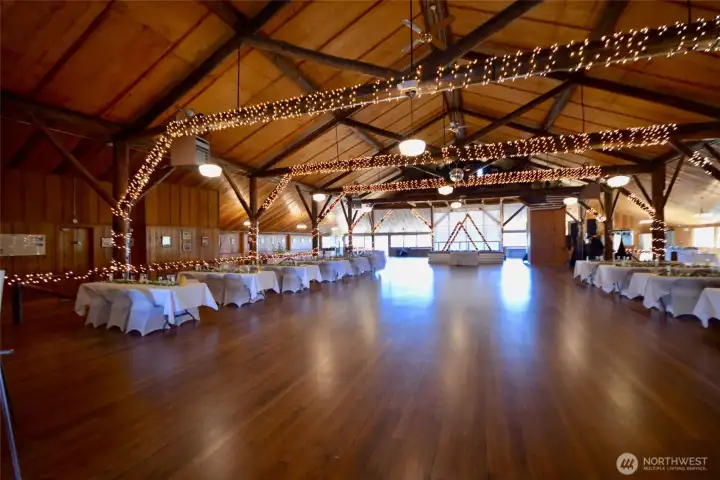 The magincal interior of the clubshouse will make specail memories of any event.  There are also some smaller spaces for rent for less formal venues. It's all right here waiting for you.