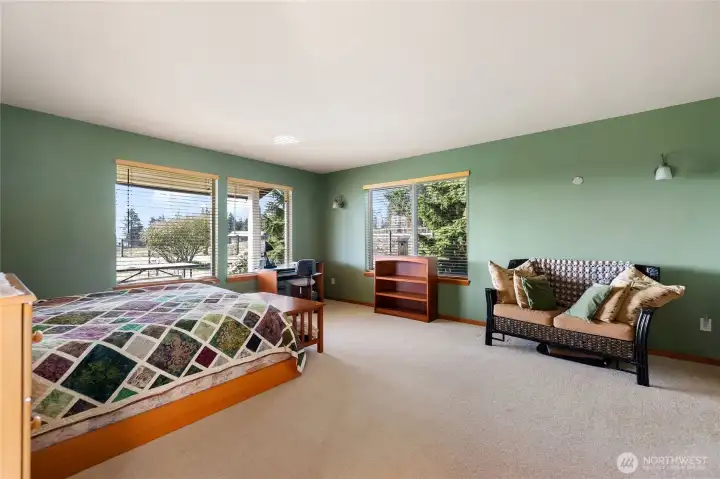 Primary bedroom on main level