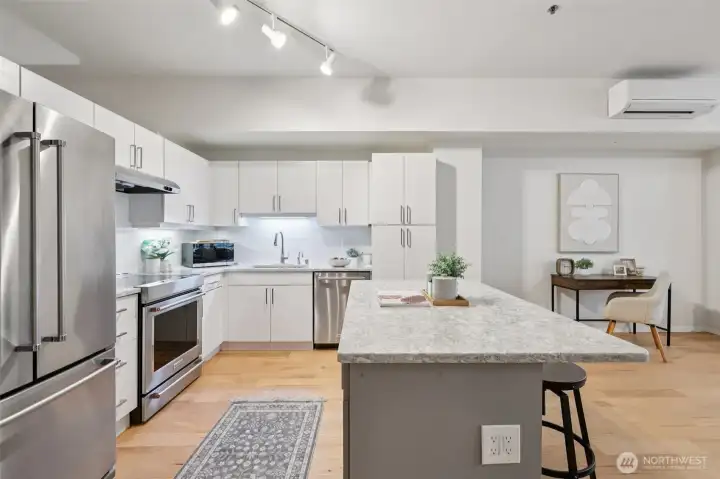 Countertop Seating in Kitchen