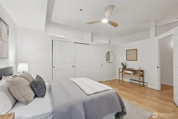 Dual Closets in Primary Bedroom