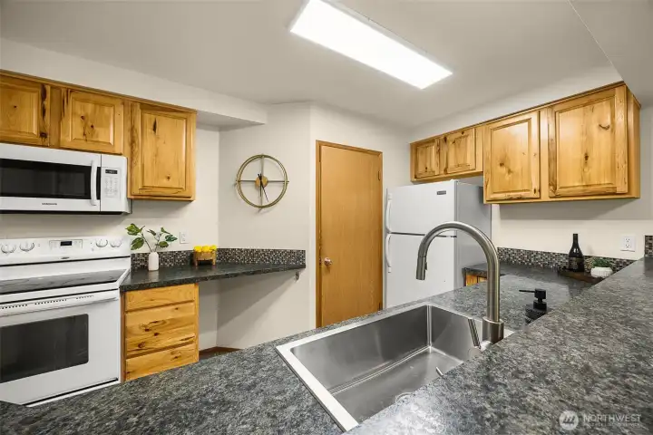 Unit B- laundry room