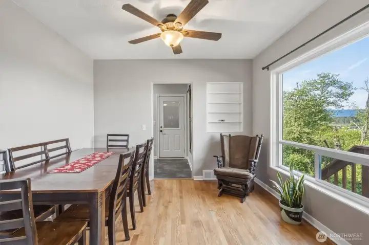 Dining Room with Hardwood Floor