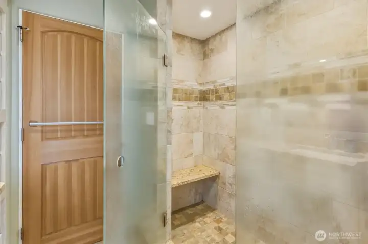 Bathroom with Walk-In Shower on Main Floor
