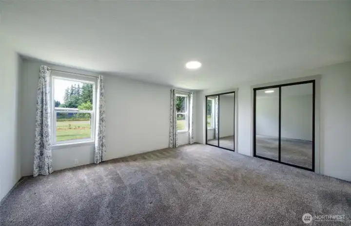 Primary Bedroom with 2 closets