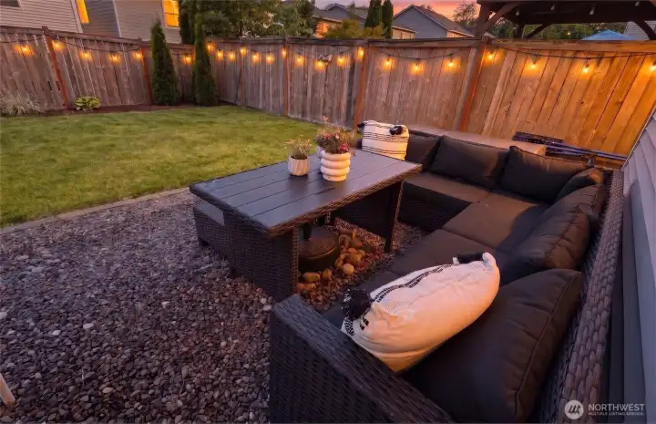 Spacious Backyard