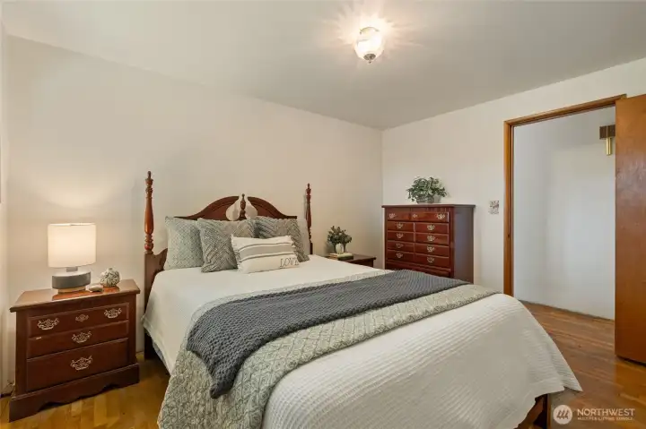 Bedroom #2 is very spacious.