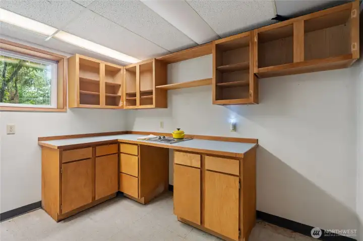 Framed in 2nd kitchen downstairs could be great for multi generational living , or possible rental income!